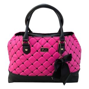 Luv Betsy by Betsy Johnson large quilted tote